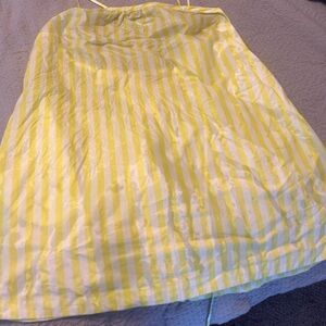 Striped backless sundress